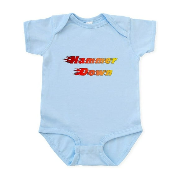 CafePress - Hammer Down Infant Bodysuit - Baby Light Bodysuit, Size Newborn - 24 Months
