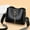 Black-BK Home Decor, variant on karymi Women Soft Washed Leather Shoulder Bag Multi-Zip Spacious Large Capacity Handbag for Daily Use Travel Work Shopping Necessity Party Favors Gifts for Men