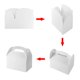thumbnail image 4 of Cajas de regalo Bonfasvo, 30 unidades, 16 x 9 x 9 cm, papel kraft blanco, 4 of 6