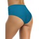 thumbnail image 2 of Trajes de baño con Pliegues y Top de Bikini con Volante Retro para Mujer Azul XL Azul XL Xishao ropa, 2 of 2