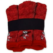 NCAA Wisconsin Badgers Wash Cloth Set, 6-Pack