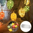 thumbnail image 2 of Easter Egg String Lights Battery Operated , Easter Egg Shape LED Lights Fairy String Lights Decor for Easter Spring Theme Party for Bedroom Holiday Party Home Indoor Outdoor, 2 of 5