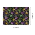 thumbnail image 3 of Goofa 16"x24" Inches Mardi Gras6 Doormats for Outdoor Entrance - Non-Slip Welcome Mat, Heavy Duty Door Mats Outdoor, Spring Doormat, 3 of 9