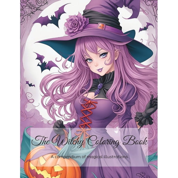 The Witchy Coloring Book (Paperback)