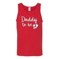 thumbnail image 2 of Wild Bobby, Daddy to Be Pregnancy Reveal Gift Parents to Be, Pop Culture, Men Graphic Tank Top, Red, Large, 2 of 3