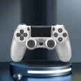 thumbnail image 4 of Ndcxsfigh Controlador Inalámbrico 600mAh Panel Táctil Compatible Con para PS4 (Plata), 4 of 9