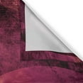 thumbnail image 3 of Ambesonne Abstract Kitchen Curtains, Circular Shapes Unreal, 55"x36", Magenta, 3 of 3