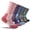 Multicolor, variant on 5 Pairs Merino Wool Hiking Socks Warm Thermal Winter Cozy Cushioned Moisture Wicking Socks for Women & Men