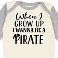 thumbnail image 4 of Inktastic Pirate Future Childs Boys or Girls Long Sleeve Baby Bodysuit, 4 of 5