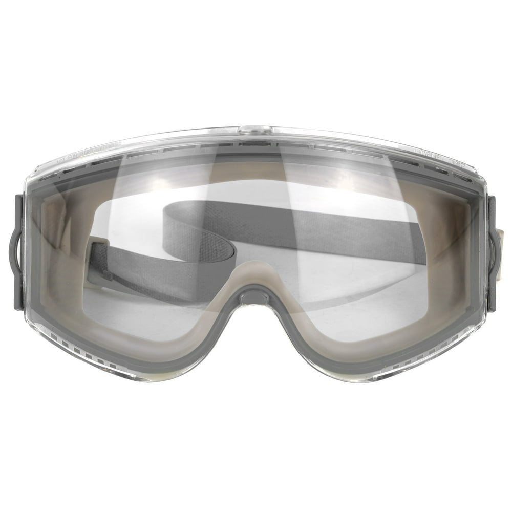 Uvex Stealth Safety Goggles with Clear HydroShield AntiFog Lens, White
