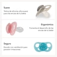 thumbnail image 4 of Chupetes Twistshake 6+ Meses, Ortodóncicos, 2 Unidades, Libres de BPA/BPS/BPF, Gris, 4 of 7