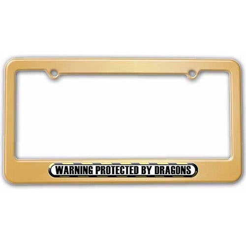 MY GECKO ATE YOUR HONOR STUDENT ANIMAL License Plate Frame Tag