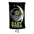 thumbnail image 3 of Yoda Baby Beach Towel 30.7 × 59 InchesI Made Of Microfiber Material Quick Drying And Comfortable Showcasing A Charming Style, 3 of 6