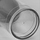 thumbnail image 2 of Recipientes Apilables para Meriendas NiñOs y Adultos, 4 Vasos Escuela Viajes, Negro Transparente, 2 of 6