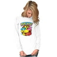 thumbnail image 4 of PACMAN Video Arcade Game Ghost Chomp Long Sleeve TShirt Men Women Brisco Brands S, 4 of 5