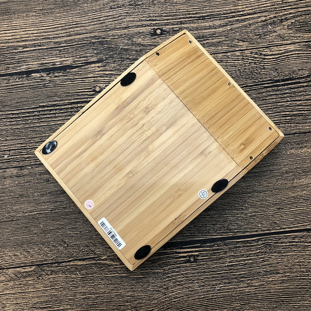 Functional Desktop Calculator Solar Power Bamboo Calculators with Large Display