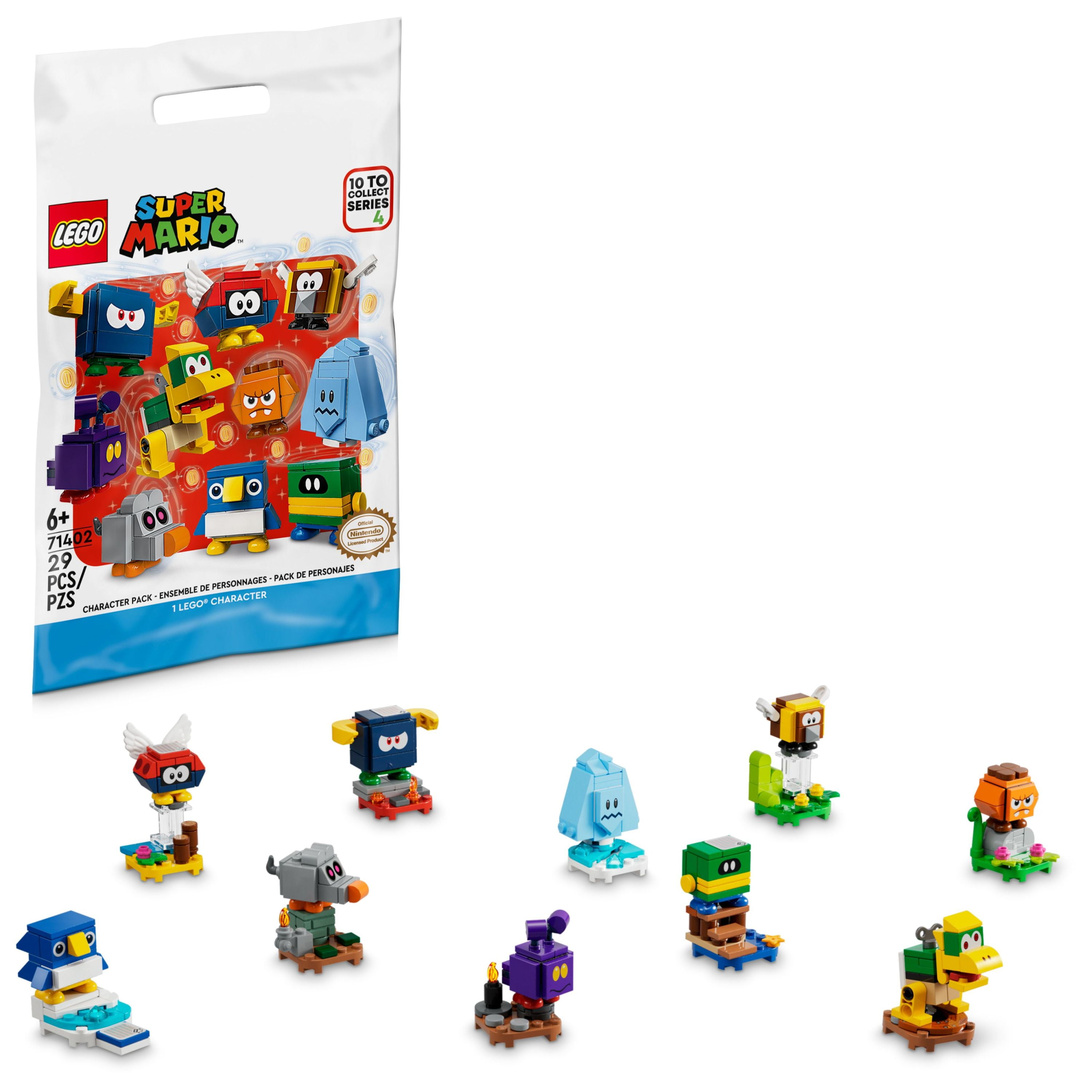 LEGO Super Mario Packs – Series 4 71402 Building Kit; Collectible Gift Toys for Kids Aged 6 and up to Combine with Starter Course (71360 and 71387) For Interactive Play - Walmart.com