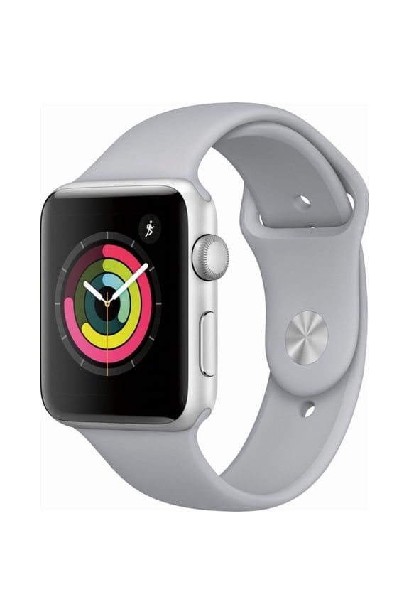 Restored Apple Watch Series 3 GPS Smart Watch with Sport Band, 15 Hour Battery Life, 0.046 Kilogram