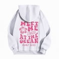 thumbnail image 6 of Towmus Womens Sweatshirt Graphic Hoodies Letter Print Casual Long Sleeve Drawstring Pullover Tops with Pocket, 6 of 7
