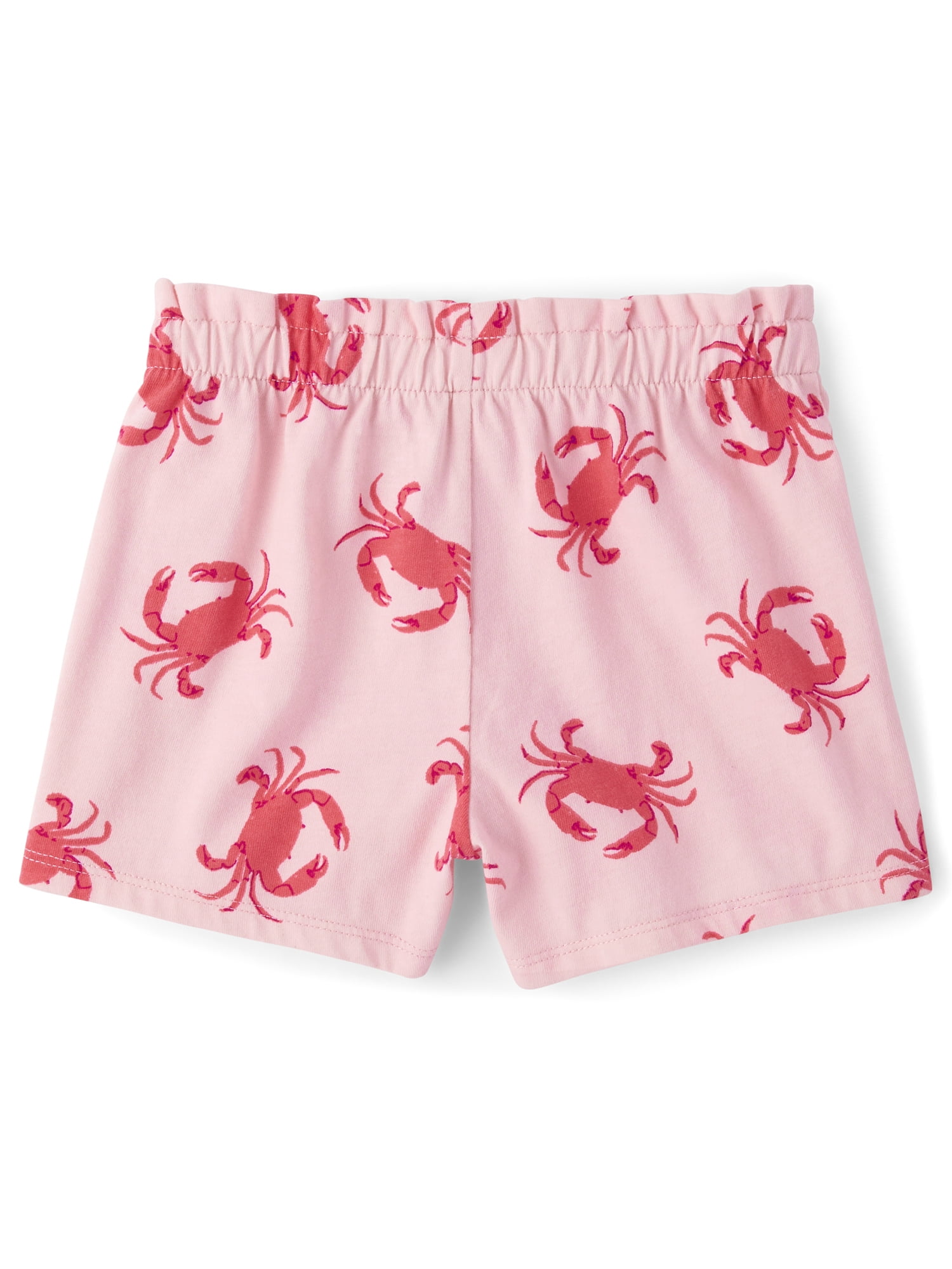 The Children's Place Toddler Girls Pull On Paperbag Waist Shorts, 3-Pack, Sizes 12M-5T