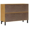 thumbnail image 5 of vidaXL Drawer Cabinet FLAM 110x40x80 cm Solid Wood Pine, 5 of 5