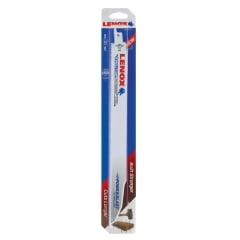 

Lenox Lenox - 20373106R5 - 12 in. Bi-Metal Reciprocating Saw Blade 6 TPI - 5/Pack
