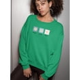 thumbnail image 2 of Thankful Grateful Blessed Daisy Sweatshirt Women -Image by Shutterstock, Female 3X-Large, 2 of 4