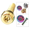 thumbnail image 3 of M6x28mm Tapas superiores del vástago del auricular Perno Tornillo de material acero inoxidable Allen para fijar superiores del vástago Oro DYNWAVEMX tornillos de los pernos de los auriculares, 3 of 8