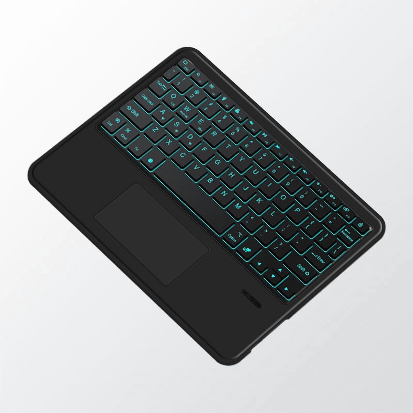 Deutsch Wireless Bluetooth Backlight Touchpad Keyboard For Phone iPad Tablet Laptop German keyboard For Android iOS Windows