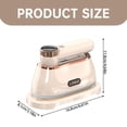 thumbnail image 3 of Tool Series Travel 1200W Portable Handheld 5 Mode With LCD Display 10 Second Fast Heating 180 ° Rotating Handle Powerful Wrinkle Remover Home Dormitory Travel Clothing, 3 of 9