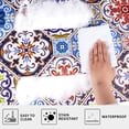 thumbnail image 6 of 2 Piece Kitchen Rugs Non Slip, Boho Kitchen Mats Cushioned Anti Fatigue, Kitchen Floor Mats for in Front of Sink Washable, Bohemian Comfort Standing Mat for Kitchen, 18'''' x 48'''' + 18'''' x 30'''', 6 of 6