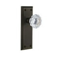 thumbnail image 6 of Grandeur Favfon_Psg_234 Fifth Avenue Solid Brass Rose Passage Door Knob Set - Chrome, 6 of 7