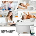 thumbnail image 6 of NEI Diffusers for Essential Oils Large Room, 500ml Aromatherapy Diffuser Cool Mist Humidifier with Remote Control,7 Colors Lights & 3 Mist Mode Waterless Auto Off for Women Office Home W, 6 of 13