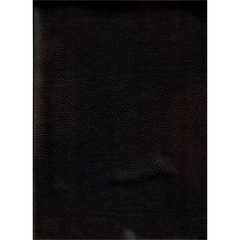 Pemberley Row Faux Leather Java Brown Futon Mattress Tufted Full Size 75" x 54" x 8"