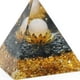 thumbnail image 1 of Pirámide De Orgón Decoración Pirámide de orgonita de 6 cm, piedra de cristal de peridoto, chakra de energía de orgonita curativa (I) Likrtyny Libre de BPA, 1 of 3