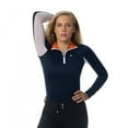 thumbnail image 3 of HORZE Women's Trista Long Sleeved Technical Moisture-Wicking Equestrian Sun Shirt | Mesh Under-Sleeves, UV Protection, 3 of 4