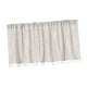 thumbnail image 3 of Cortina con Cenefa para Ventana de Cocina, Cortinas Opacas con Diseño Bohemio, Cortas Y Texturizadas, con Bolsillo para Barra, para Baño Y Sala de Est 140x61cm, 3 of 8