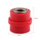 thumbnail image 4 of Slider Guía De Rueda Tensora Deslizante De Rodillo De Polea De Cadena De Transmisión De 10 Mm Para Bicicleta De Calle Motocicleta ATV Rojo, 4 of 5