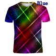 thumbnail image 1 of 2024 Personalized Features Trendy Fashion Gradient Color Men's Printed T-shirt Simple and Versatile Street Style Short Sleeve, 1 of 5
