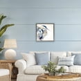 thumbnail image 3 of Stupell Industries Coastal Coastal Serenity Blue Heron Gray Floating Frame Canvas Art, 18 x 18, by Sally Kaye Barlow/Makaio Design, 3 of 7