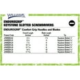 thumbnail image 4 of Williams SDR-24 Round Screwdriver with Premium Comfort Grip Handles and Blades, 4-Inch, 4 of 6