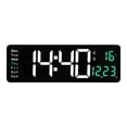 thumbnail image 1 of Relojes de pared LED con pantalla grande Reloj de pared digital para sala de estar oficina aula gimnasio tienda decoración ANGGREK  Otros, 1 of 8