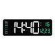 thumbnail image 1 of (Temperatura verde, con control remoto) Reloj de pared de salón con función de pantalla grande, 1 of 5