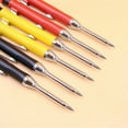 thumbnail image 5 of 2.8mm Metal Solid Carpenter Mechanical Pencil with Sharpener for Woodworking Construction Long Head deep hole maker Pencil black red yellow lead Site marking, factory marking carpenter's pencil, 5 of 10