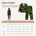 thumbnail image 4 of Naloa DINOSAUR IN SPACE Pajamas for Women Set, Womens Pajama Sets, Lounge Sets for Women, 2pjs for Women-X-Large, 4 of 7