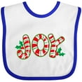 thumbnail image 3 of Inktastic Candy Cane Joy Boys or Girls Baby Bib, 3 of 4