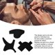 thumbnail image 3 of Tarjeta De Mejora De Barba, Herramienta Para Dar Forma A La Línea De Barba, Herramienta Para Alinear La Barba, 3 Piezas De Accesorios De Modelado De Tarjeta De Modelado De Barba,, 3 of 7