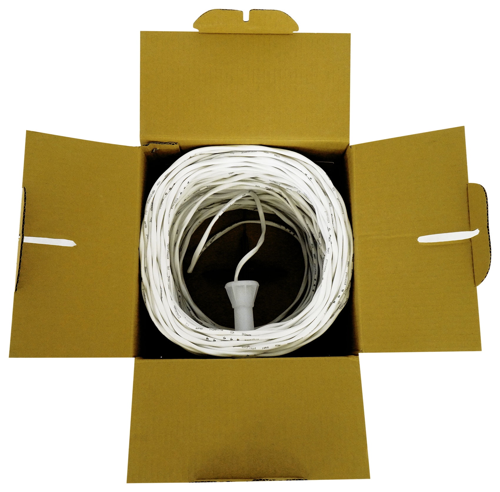 Rockville RCC14-250-2 CL2 Rated 14 AWG 250' CCA Speaker Wire In Wall Ceiling 70V