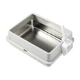 thumbnail image 2 of Caja de arena para mascotas con parte abierta, inodoro para gatos con pala, bacinilla para gatos, bandeja de arena para gatos lavable, caja, 2 of 8
