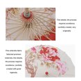 thumbnail image 3 of Chinese Oil Paper Umbrella, Wooden Handle Durable Oil Paper Umbrella  For Photography For Dramatic Performance, 3 of 8